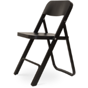 Flip houten klapstoel zwart
