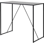 Vic houten bartafel zwart - 120 x 60 cm