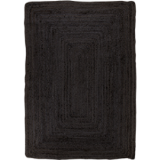 Milou jute vloerkleed donkergrijs - 180 x 120 cm