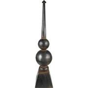 Clayre & Eef Decoratie Ornament Zwart IJzer