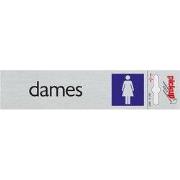 Route Alulook 165 x 44 mm Sticker dames horizontaal