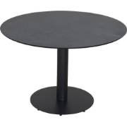 Sieb ronde tuintafel zwart - Ø110 cm