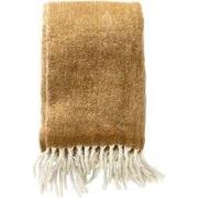 Dutch Decor LIBBE - Plaid 130x170 cm - Deken met wol en flosjes - supe...