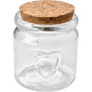 Clayre & Eef Voorraadpot Transparant Glas
