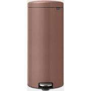 NewIcon Pedaalemmer, 30 liter, kunststof binnenemmer - Satin Taupe