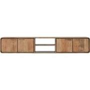 DTP Home Hanging TV stand Evo large, 4 doors, 2 open racks,40x225x40 c...