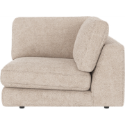 Duncan modulair hoekelement lichtgrijs/beige - 103 x 103 cm