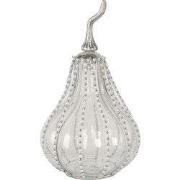 Clayre & Eef Decoratie Pompoen Transparant Glas