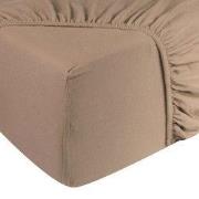 DoubleDry Jersey Stretch Hoeslaken - 100% Katoen - Eenpersoons 90x200 ...