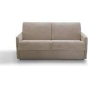 Slaapbank 3-zits in geribbeld fluweel L175 cm