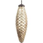 Clayre & Eef Kerstbal Goudkleurig Glas