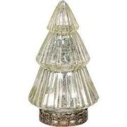 Clayre & Eef Kerstdecoratie met LED-verlichting Kerstboom Goudkleurig ...