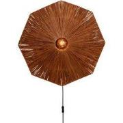 Wandlamp Panama - Bruin - 65x7x65cm