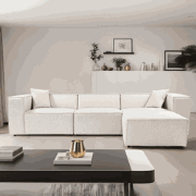 Hoekbank Lora Licht Bruin