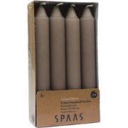 Spaas mini taper candles 21/150 beige Tray x8