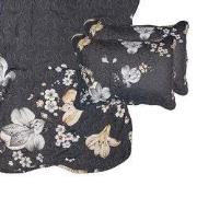 Clayre & Eef Bedsprei Grijs Beige Polyester
