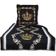 Hanse® Gouden kroon dekbedovertrek - 1 persoons - 135x200 cm