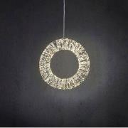 Luca Lighting Krans 1200LED Kerstverlichting - 45x45 cm - Klassiek Wit