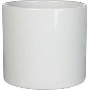 Mica Decorations Era Bloempot - 28x28x26 cm - Keramiek - Wit