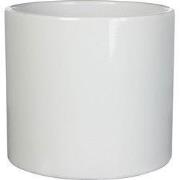 Mica Decorations Era Bloempot - 17x17x14 cm - Keramiek - Wit