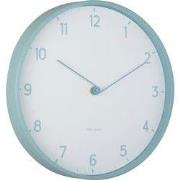 Karlsson - Wandklok Sencillez - Mistige blauw- Ø30cm