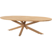 Taste 4SO Prado Low Diningtafel Teak Ellipse 240 x 115 cm