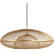 Faraday lampenkap large brushed brass - Ø 60
