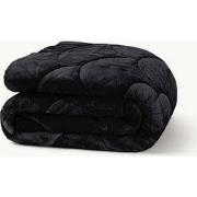 Flanel Velvet Easy Dekbed - Zwart - 200x200 cm