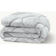 Flanel Velvet Easy Dekbed - Zilvergrijs - 240x200 cm