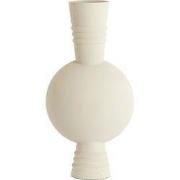 Vaas Kavansi - Mat crème - 21x21x60cm