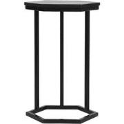 LABEL51 Bijzettafel Slide - Zwart - Mangohout - One Size