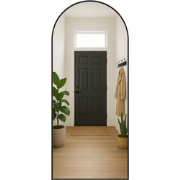 MIRRORS AND MORE MISOU Passpiegel 170x70cm - Boogspiegel - Wandspiegel...