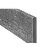 Berton Nostalgiemotief plaat antraciet 184 cm Tuindeco