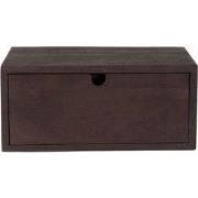 LABEL51 Wanddecoratie Hover - Espresso - Mangohout - 45 cm