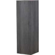 Rana houten decoratieve zuil zwart - 130 x 40 cm