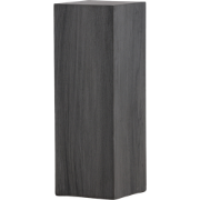 Rana houten decoratieve zuil zwart - 65 x 23 cm