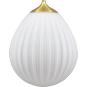 Around the world lampenkap medium - brushed brashed