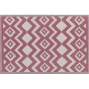 DEWAS - Outdoor kleed - Roze - 120 x 180 cm - Polypropyleen