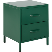 MALAVI - Nachtkastje - Groen - Staal