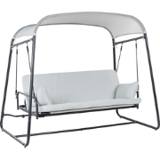 MARSCIANO - Schommelbank - Lichtgrijs - Staal
