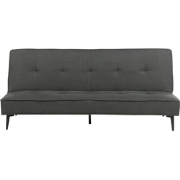 ESSVIK - Slaapbank 3-zits - Donkergrijs - Polyester