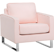 VIND - Fauteuil - Roze - Polyester