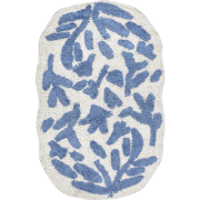 DERIK - Badmat - Gebroken wit - 60 x 90 cm - Katoen