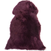 ULURU  - Schapenvel - Paars - 65 x 110 cm - Schapenvacht