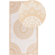 HUBLI - Tuintapijt - Beige - 80 x 150 cm - Polypropyleen