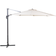 SAVONA - Zweefparasol - Lichtbeige - Polyester