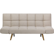 INGARO  - Slaapbank 3-zits - Beige - Polyester
