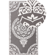 KOHIMA - Tuintapijt - Grijs - 80 x 150 cm - Polypropyleen