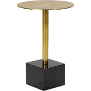 COLIBRI - Bijzettafel - Zwart/Goud - Metaal