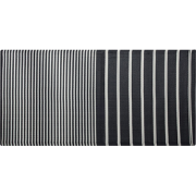 HALDIA - Outdoor kleed - Zwart - 90 x 180 cm - Polypropyleen